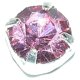 Chaton engaste ss20 ligth rose Preciosa. Bolsa 5 u