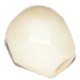 Facetada beige brillantes 4mm. Bolsa 50 und