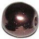 Cristal checo 4mm Bolas pasadas lila irisado oscuro