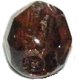 Cristal checo 4mm Facetadas smoky quartz