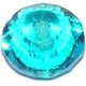 Rivoli 4x7mm turquesa transparente 4x7mm. Bolsa 20