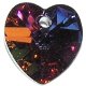 Coraz�n crystal volvano 10,3x10mm Preciosa. Bolsa