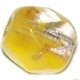 Facetada cristal-amarillo opaco 4mm. Bolsa 50 und