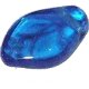Cristal checo 12x7mm hoja zafiro