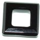 Swarovski 14x14mm ventana [4439] jet