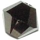 Swarovski 4mm xilion tupi [5328] jet nut 2x