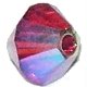 Swarovski 4mm xilion tupi [5328] fuchsia ab2x