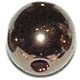 Cristal checo 4mm Bolas pasadas bronce