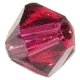 Swarovski 4mm xilion tupi [5328] ruby