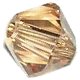 Swarovski 4mm xilion tupi [5328] light colorado topaz