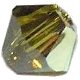 Swarovski 4mm xilion tupi [5328] olivine ab