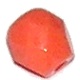 abalorios checo 4mm Facetadas coral