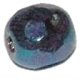 Facetada 4mm azul irisado. Bolsa 50 und
