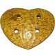 coraz�n coco amarillo 5x6cm. Bolsa 1 und