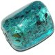 Cilindro cristal 20x15mm turquesa transparente. Bo