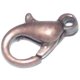 mosqueton bronce antiguo 10mm. Bolsa 5 und