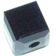 Cubo 4mm Preciosa jet. Bolsa 8 und