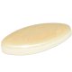Oval plano 20x0,8mm  beige. Bolsa 10 und