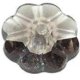 Flor preciosa 8mm black diamon. Bolsa 3 und
