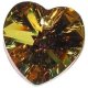 Corazon preciosa 10,3x10mm crystal marea. Bolsa 3
