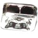 Rondel square preciosa 6x6mm jet. Bolsa 1 und