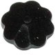 Flor preciosa jet 8mm. Bolsa 3 und