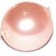 Cristal checo 6mm Perla rosa opaco