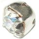 Preciosa engaste plateado chaton ss20 crystal